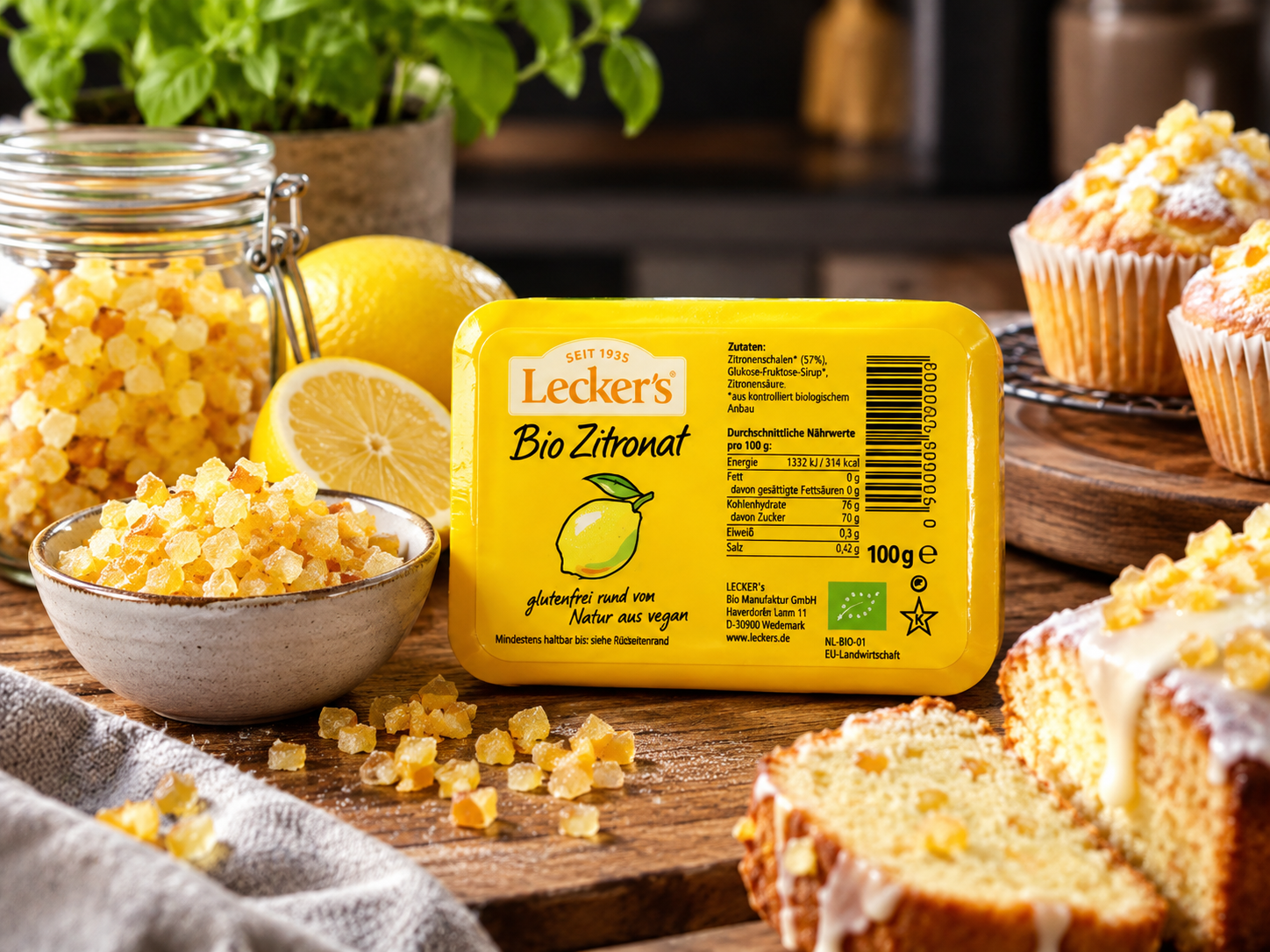 Bio Zitronat_ Köstliche Zitronenbackideen